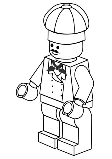 coloring page cook  printable coloring pages img