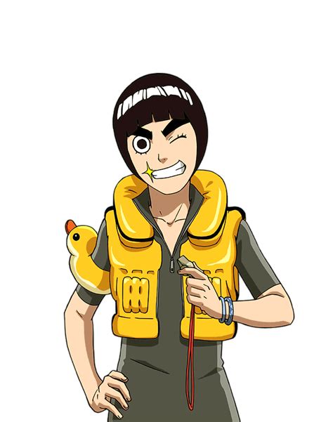 Rock Lee Summer Shirt Render [naruto Mobile] By Maxiuchiha22 On