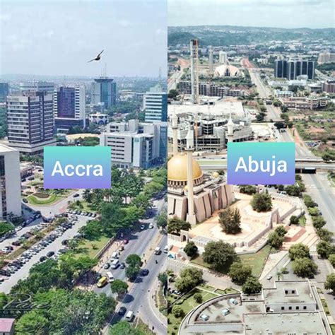 Between Accra And Abuja Which City Is More Beautiful And Developed