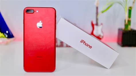 Red Iphone 7 Plus 256 Gb Unboxing Youtube