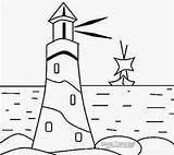 Lighthouse Lighthouses Cool2bkids sketch template
