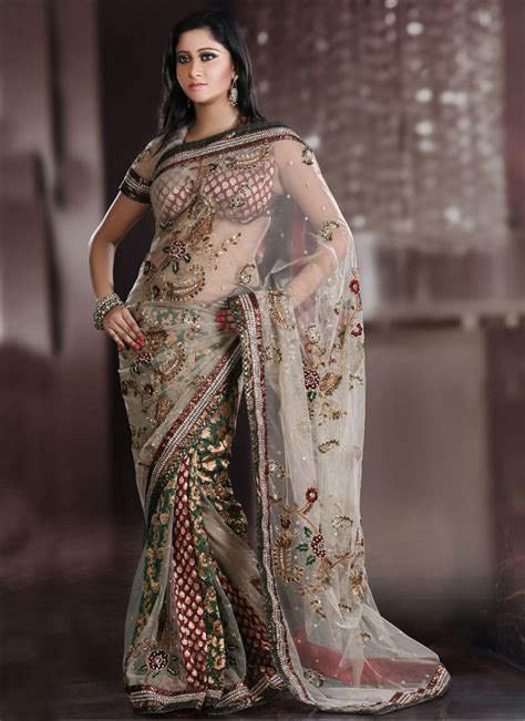 Beautiful Models Promotig Indian Sarees Latest Designs