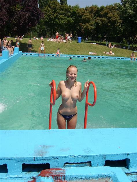 perfect tits at the pool porn pic eporner