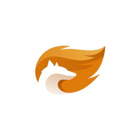 premium vector fox logo