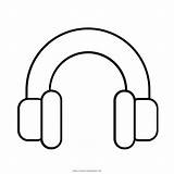 Ouvido Colorir Headphones Fones Ultracoloringpages sketch template