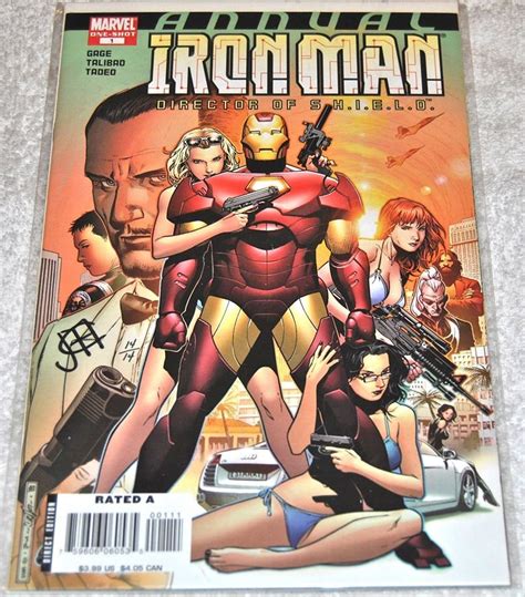 Iron Man Director Of S H I E L D Annual 1 2008 One Shot