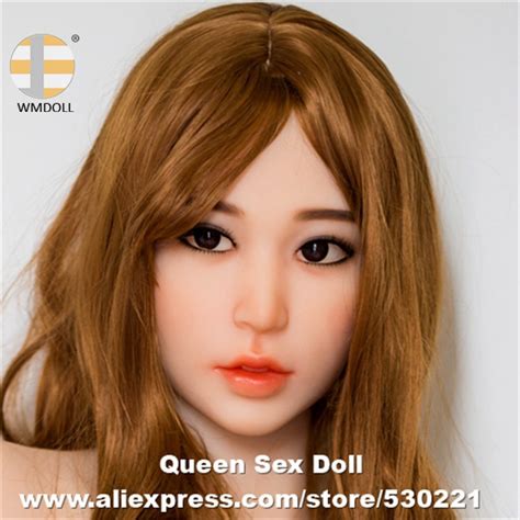 New Wmdoll Top Quality Realistic Sex Dolls Head For Japanese Silicone