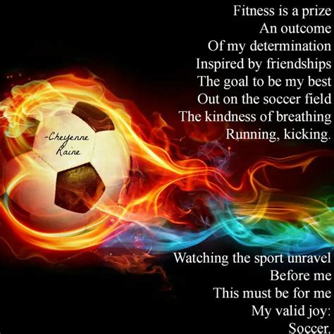 soccer poems
