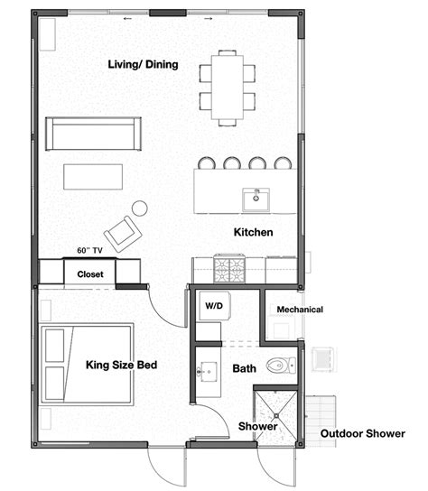 famous  small casita floor plans