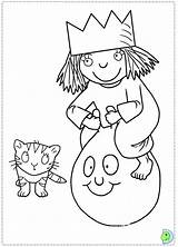 Princess Little Coloring Pages Colouring Color Print Dinokids Doll Node Close Getdrawings Getcolorings Coloringtop sketch template