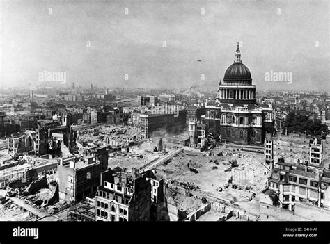 world war  home front post war recovery london stock photo alamy