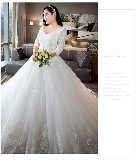 2019 plus size for fat women wedding dress xl 4 xl special