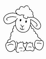 Ovejas Oveja Dibujos Colorat Schaf Mewarnai Sheep Domba Oi Animale Baranek Planse Paud P01 Pecora Mouton Kopf Wielkanoc Obejas Desene sketch template