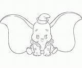 Dumbo Coloring Pages Fly Jozztweet Character Popular Printable Coloringhome Another sketch template