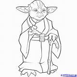 Coloring Wars Star Pages Yoda Popular sketch template