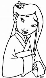 Coloring Khan Mulan Brother Little Wecoloringpage sketch template
