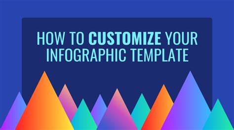 tips  customize  infographic template venngage