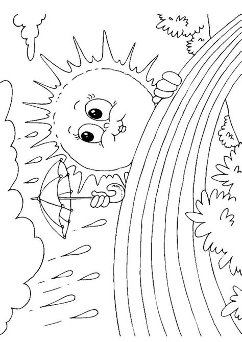 print coloring image momjunction coloring pages sun coloring pages
