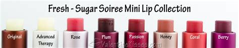Valentine Kisses Fresh Sugar Soiree Lip Collection Pics