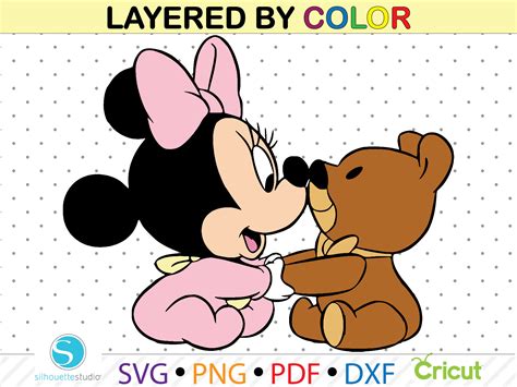 baby minnie mouse svg baby minnie mouse clipart svg png dxf etsy mexico