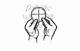 Coloring Sacraments Pages Eucharist Clipart Catholic Clipartmag sketch template