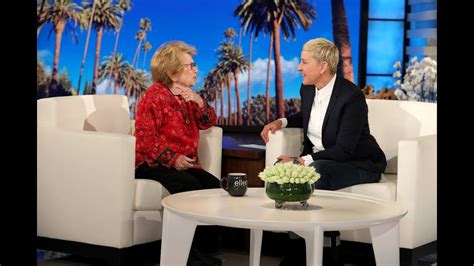 dr ruth teaches ellen the best way to say sex youtube