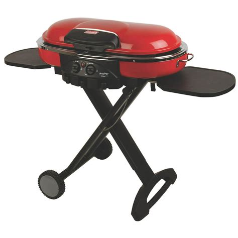 coleman roadtrip lxe portable matchless campingbbq grill red np walmartcom