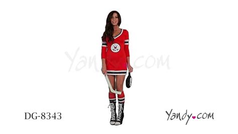 Puck U Hockey Player Costume Dg 8343 1 Youtube