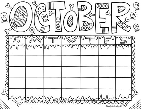 october coloring pages  kids coloring pages  kids printable