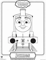 James Coloring Train Pages Getcolorings Printable sketch template