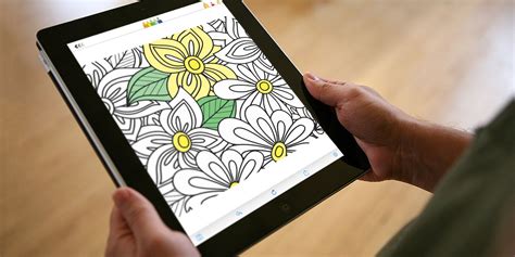 ipad coloring book apps  adults    relax unwind