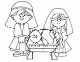 Precious Nativity Scene Moments Coloring Pages Obsession Getcolorings sketch template