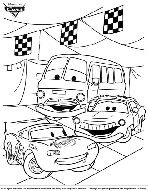 cars  coloring sheet coloring library