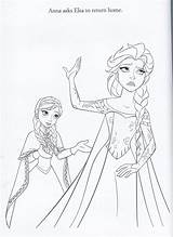 Frozen Elsa Coloring Pages Illustrations Drawing Fanpop Official Clipart Castle Getdrawings sketch template