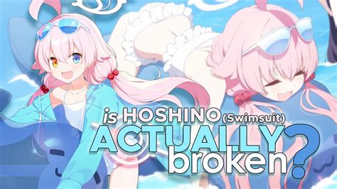 [blue archive] is hoshino swimsuit actually broken youtube