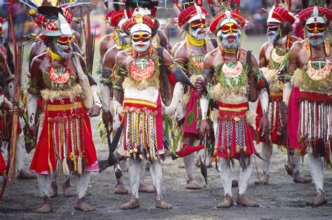 Mendi People Of Papua New Guinea Stock Image C004 6233