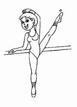 Dancer Bailarinas Bailarina Dancers Pintarcolorear Trabajador Colouring Ballerina Coloringhome Clipart sketch template