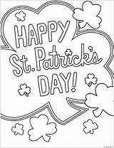 Saint Patricks Sheets Coloringpagesonly sketch template