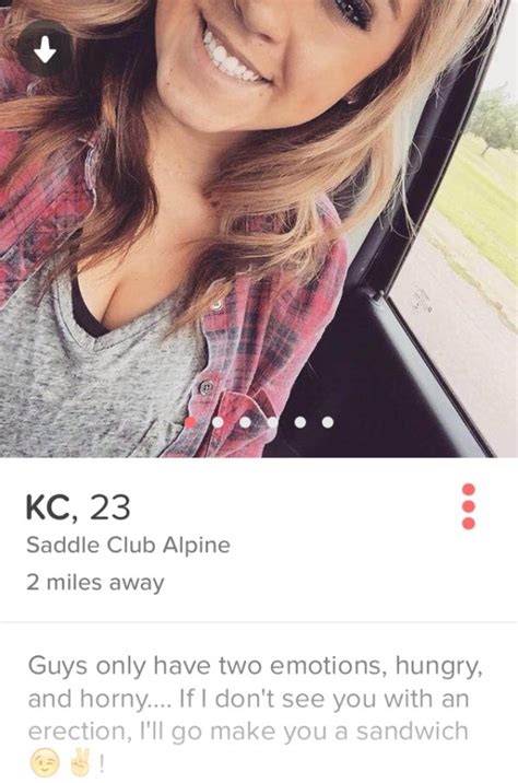 32 people have some pretty forward tinder profiles wtf gallery