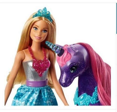 barbie dreamtopia princess doll  unicorn
