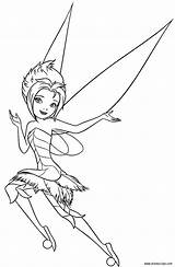 Coloring Pages Periwinkle Disney Fairies Fairy Tinkerbell Printable Tinker Bell Print Rosetta Oliver Disneyclips Silvermist Printables Color Kids Sketch Choose sketch template