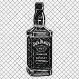 Whiskey Liquor Alcohol sketch template