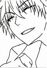 Anime Boy Drawings Drawing Guy Easy Boys Emo Sketches Simple Guys Line Draw Beginners Sad Deviantart Step Cute Sketch Girl sketch template