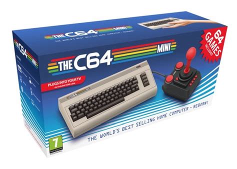 commodore  mini games console  mini pc launches march    geeky gadgets