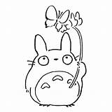 Totoro Coloring Pages Neighbor Book Getdrawings sketch template