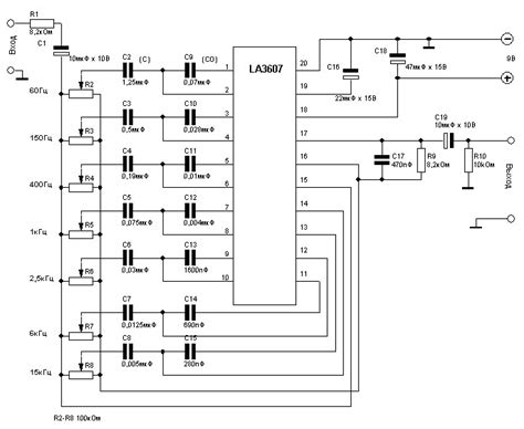 audio schematics graphic equalizer based la