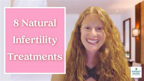 8 Natural Infertility Treatments Dr Sharon Stills Youtube