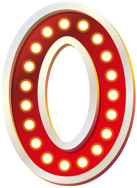 red number   lights png clip art image