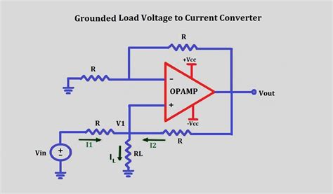 voltage  current converter opamp circuit hackatronic