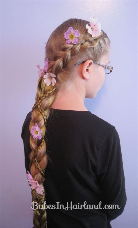 rapunzel hair tutorial  extensions babes  hairland
